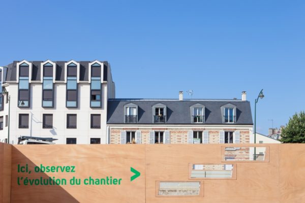 palissade de chantier bois